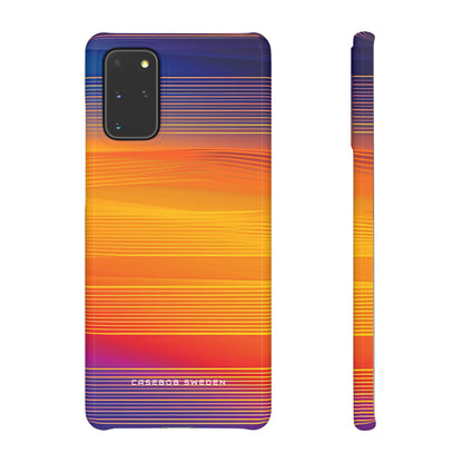 Gradient Sunset Flow Samsung S20 - Slim Phone Case