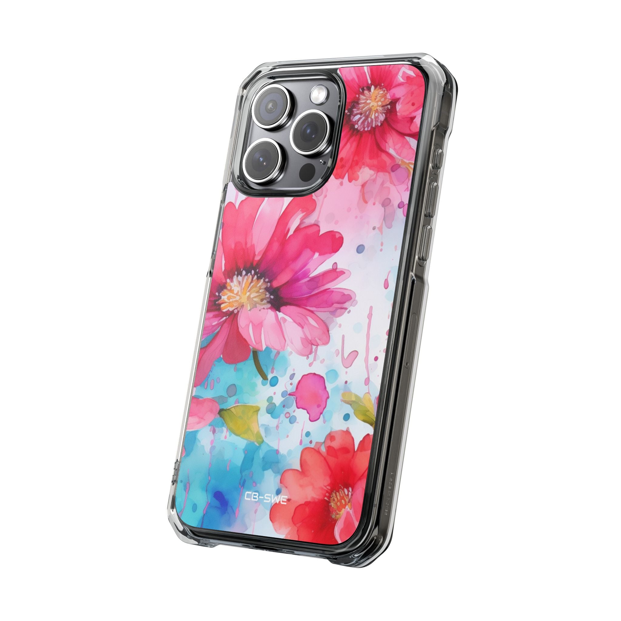 Vibrant Floral Dance iPhone Case - Impact