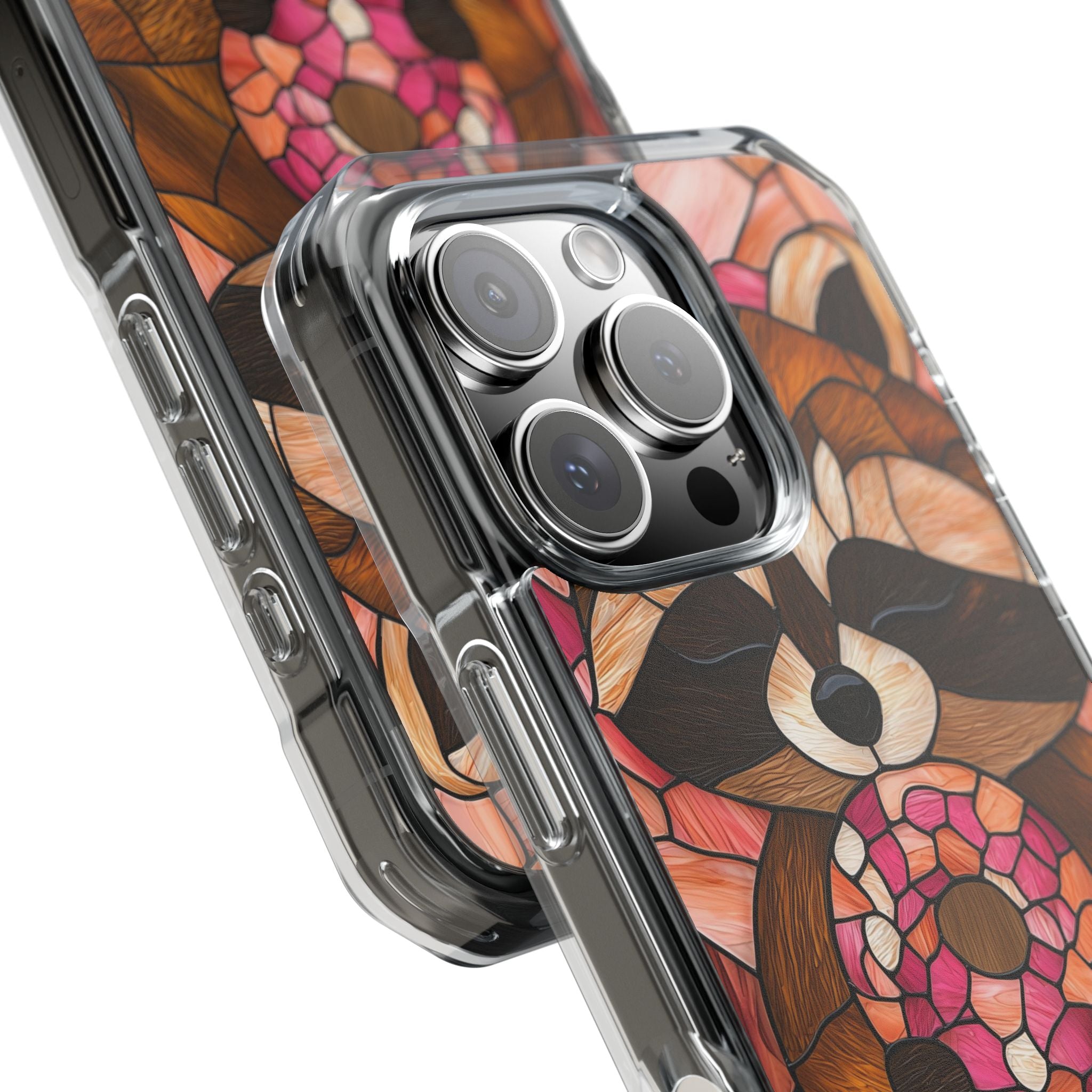 Raccoon Holds Donut iPhone Case - Impact