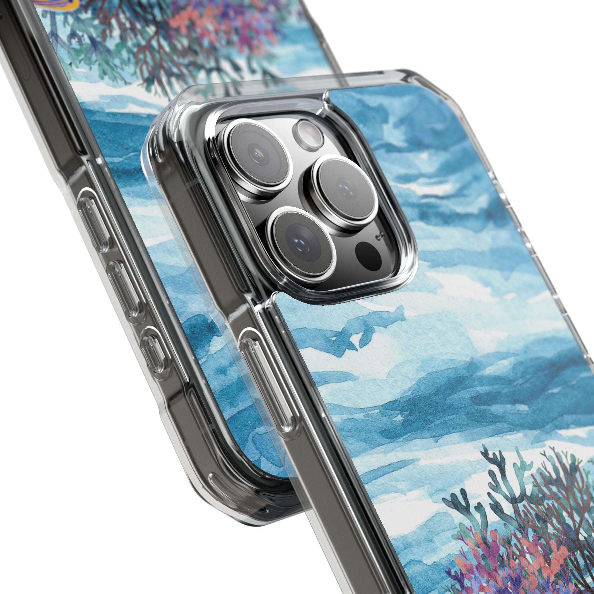 Aquatic Life Watercolors iPhone Case - Impact