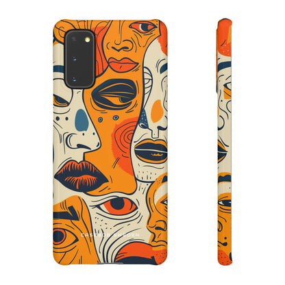 Gradient Face Mosaic Samsung S20 - Slim Phone Case