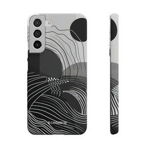 Monochrome Dynamics | Slim Phone Case for Samsung