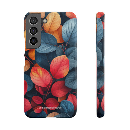 Vibrant Nature Leaves - Slim Samsung S22 Phone Case