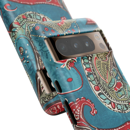 Vintage Paisley Elegance Google Pixel 8 - Tough Phone Case