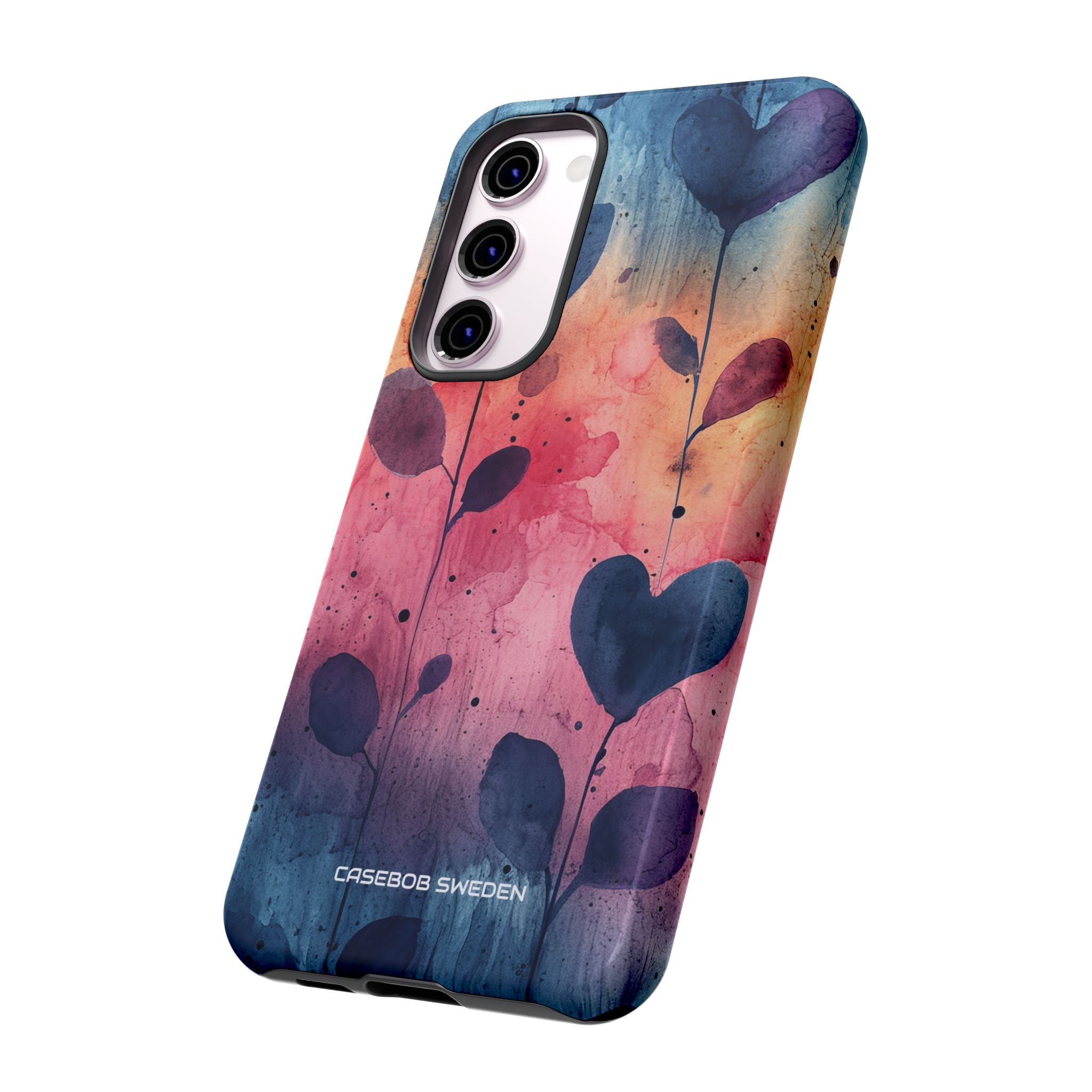 Watercolor Heart Art - Tough Samsung S23 Phone Case