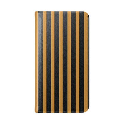 Golden Stripes - Samsung S23+ Case - Wallet