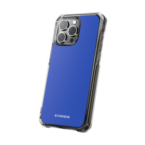 Cerulean Blue | Phone Case for iPhone (Clear Impact Case - Magnetic)