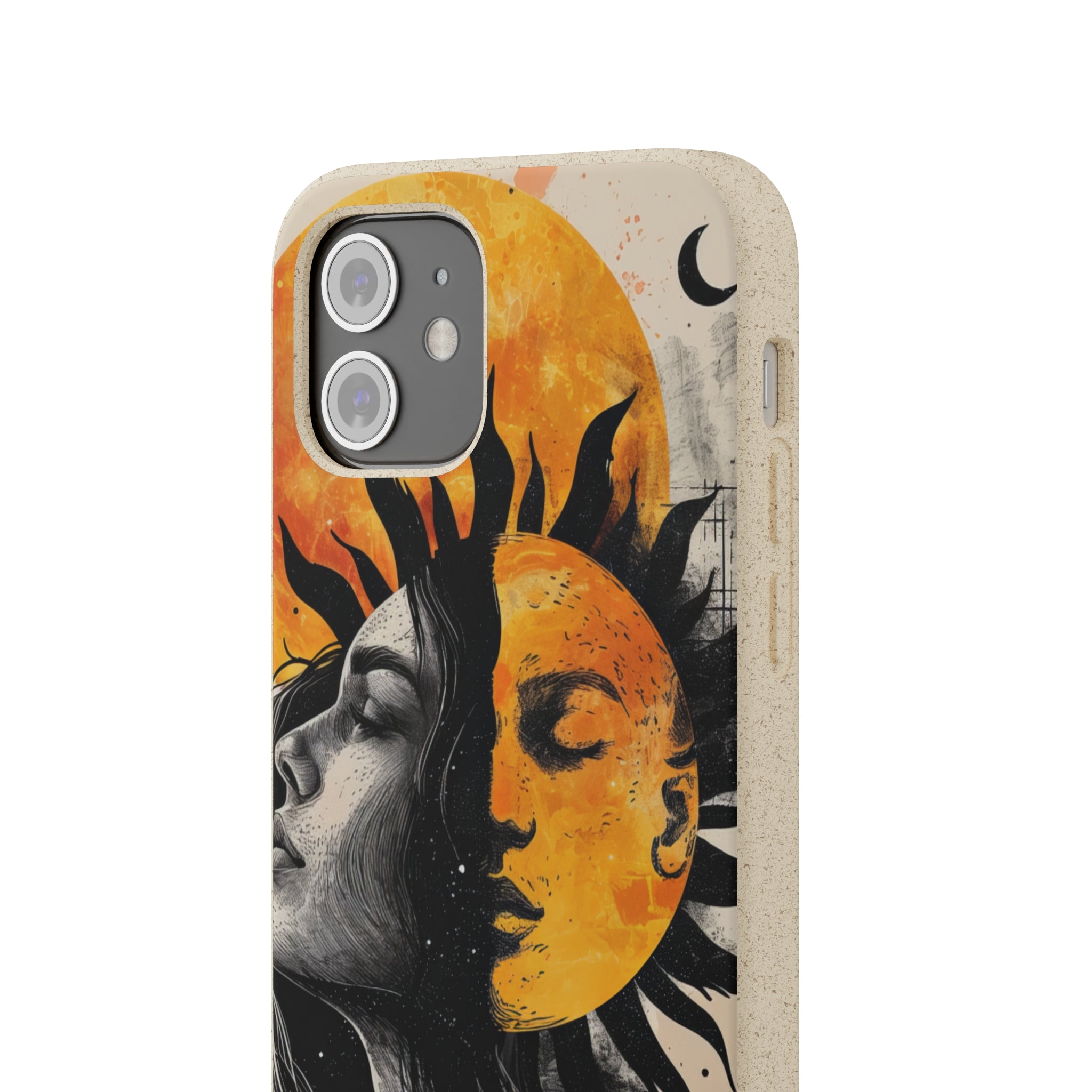 Sunlit Duality | Biodegradable Phone Case