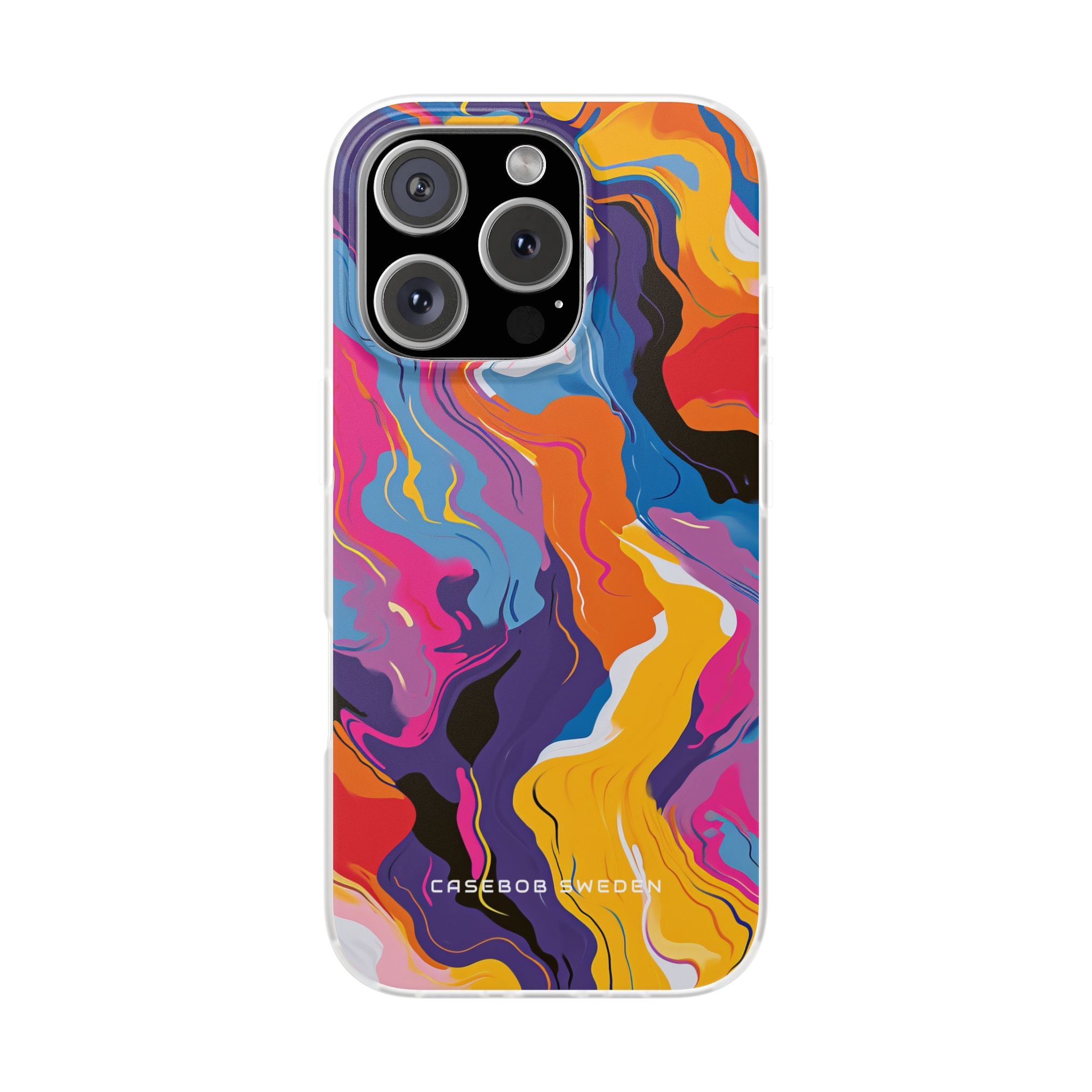 Vortex Colorwave iPhone 16 - Flexi Phone Case