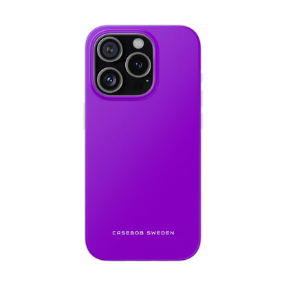 Dark Violet iPhone 15 - Flexi Phone Case