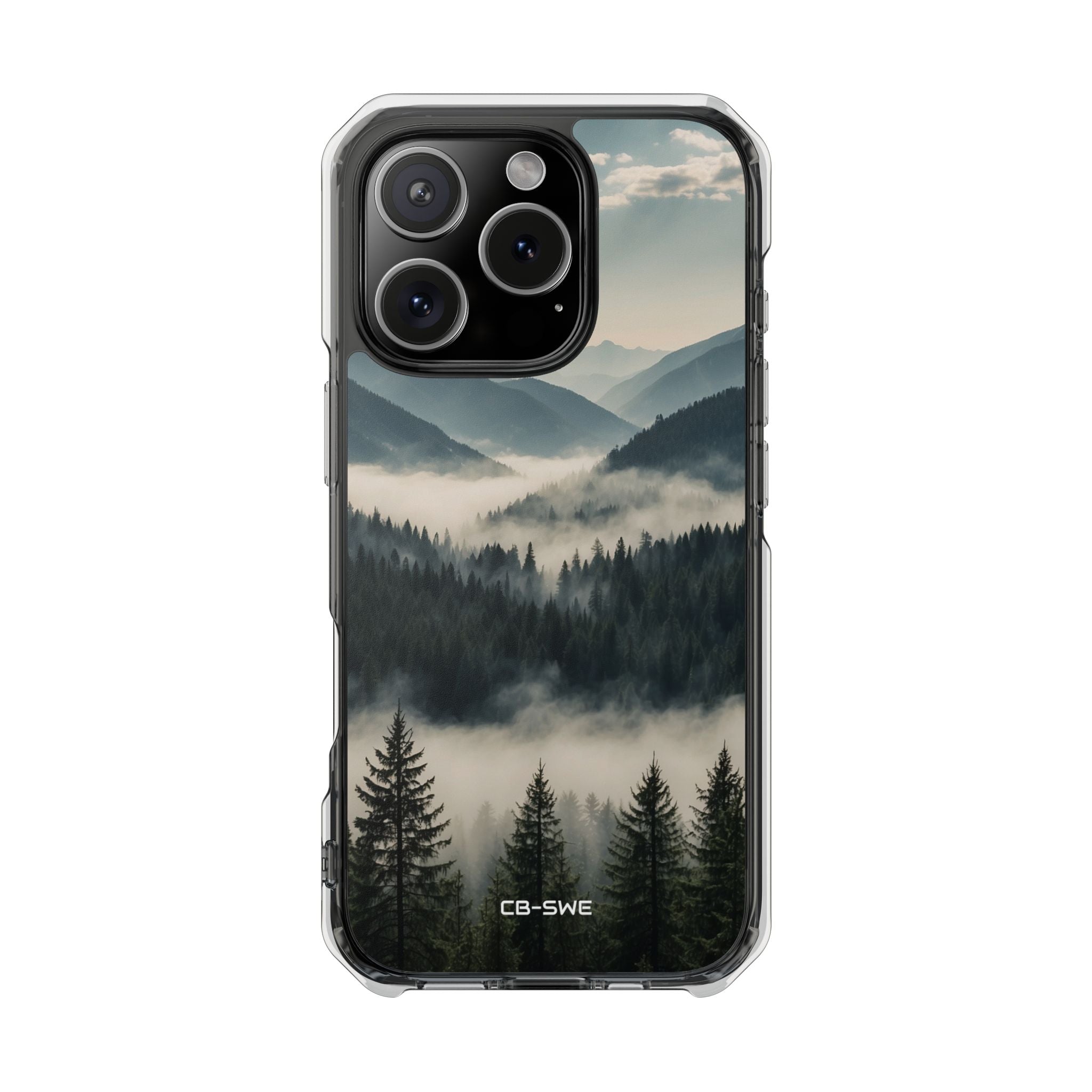 Misty Forest Embrace iPhone Case - Impact