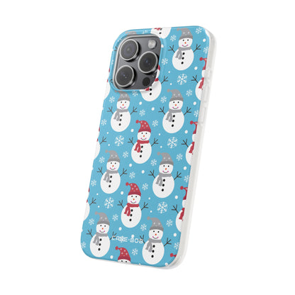 Snowman Parade iPhone 15 Pro Max Case - Soft