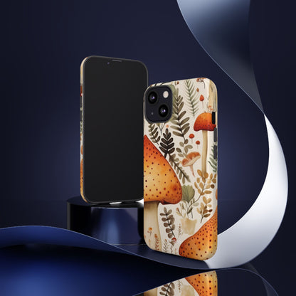 Mushrooms Sprout Cheerfully - iPhone Case