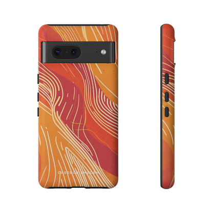 Gradient Flowwave Essence Google Pixel 7 - Tough Phone Case