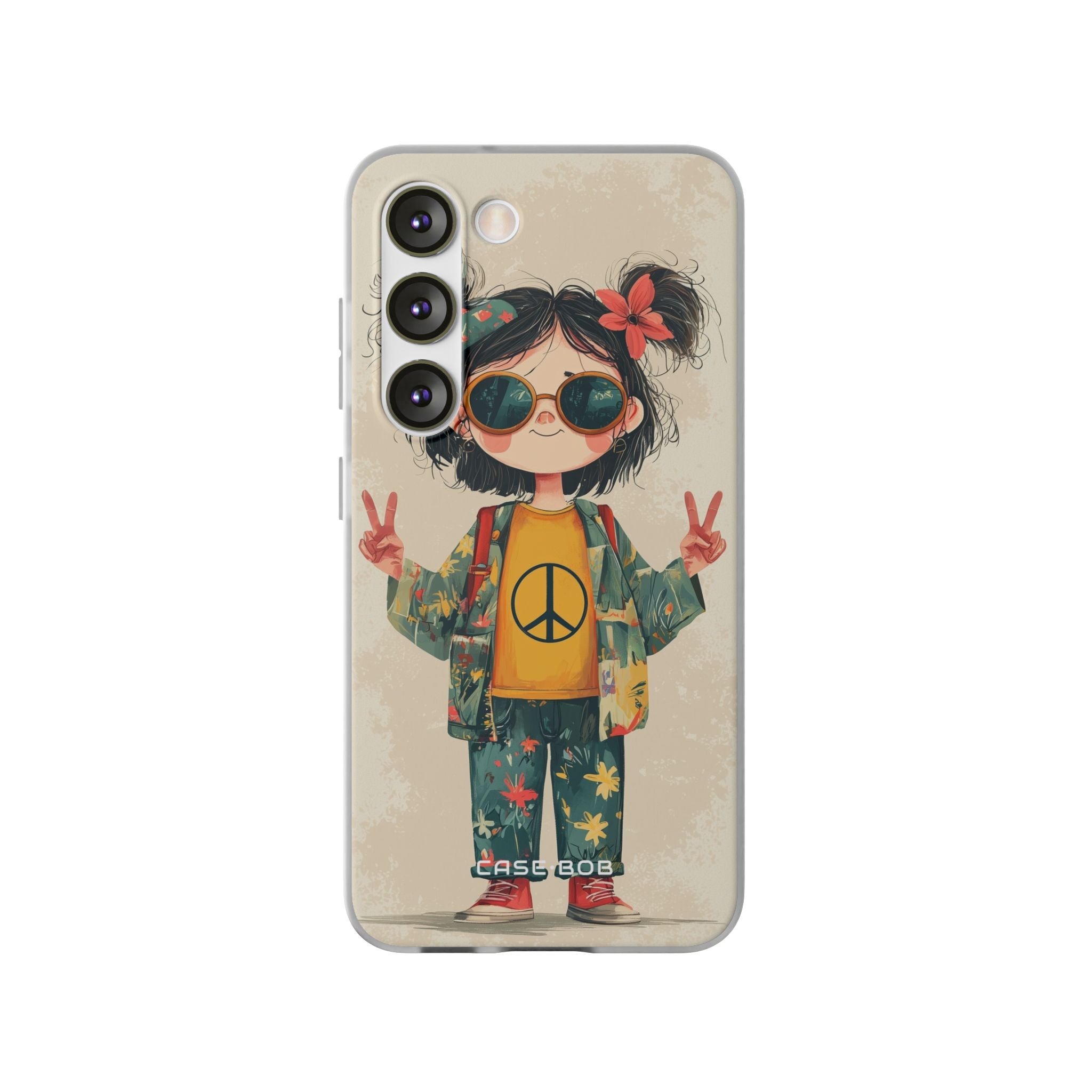 Peace Pigtails Samsung S23 Case - Soft