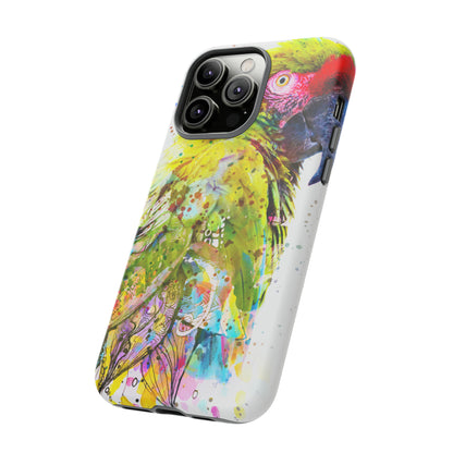 Colorful Parrot - Protective Phone Case