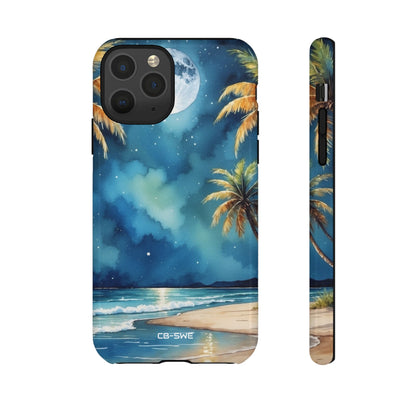 Moonlight Kisses Waves - iPhone Case