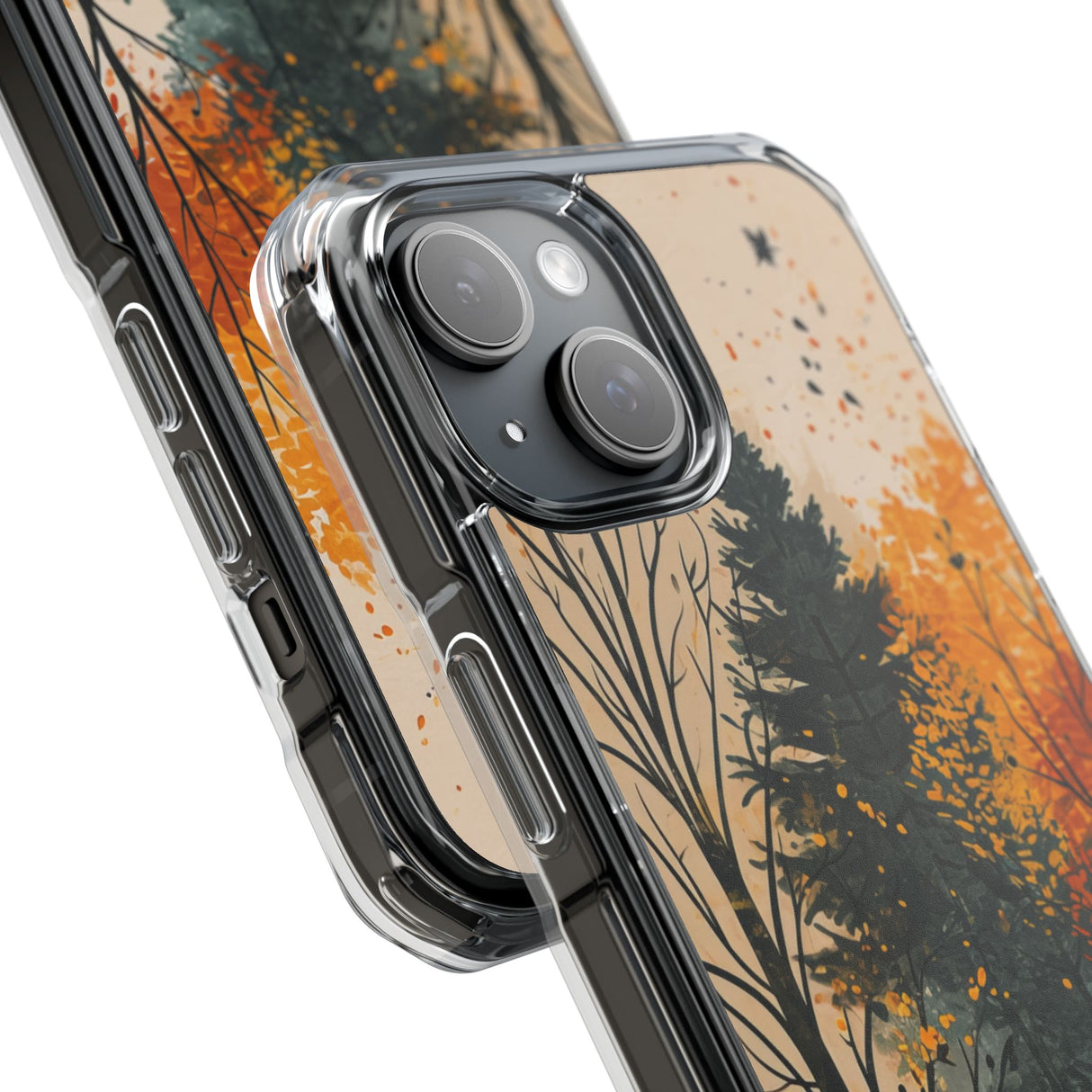 Autumnal Whispers - Phone Case for iPhone (Clear Impact - Magnetic)