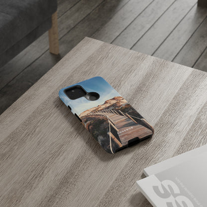 Wooden walkway - Protective Phone Case