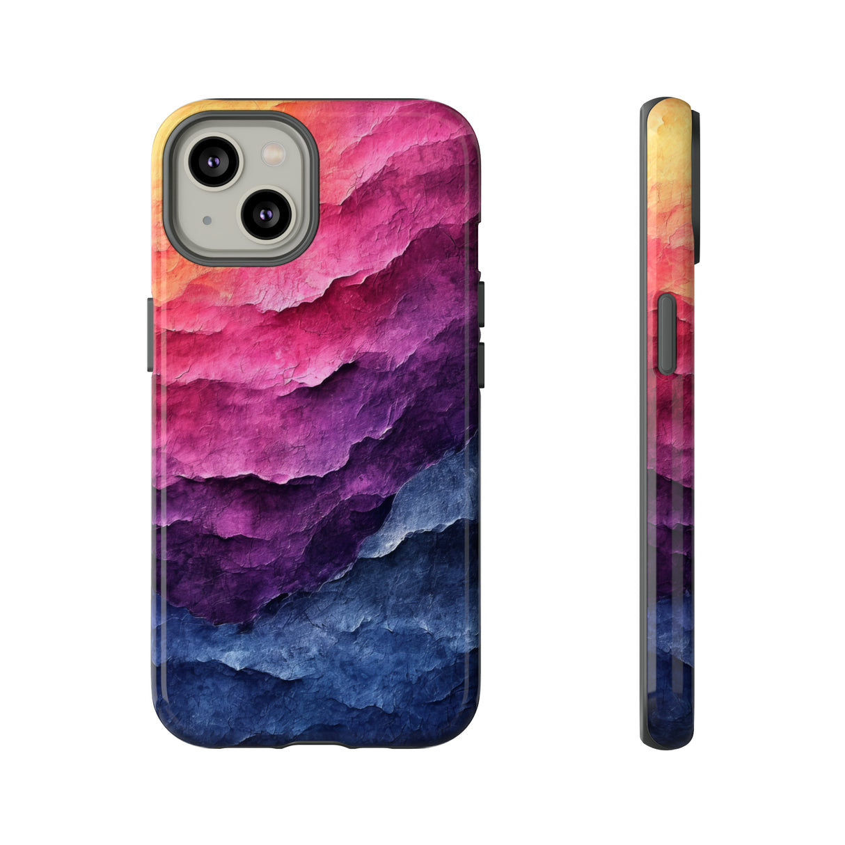 Pastel Wave Symphony - Protective Phone Case