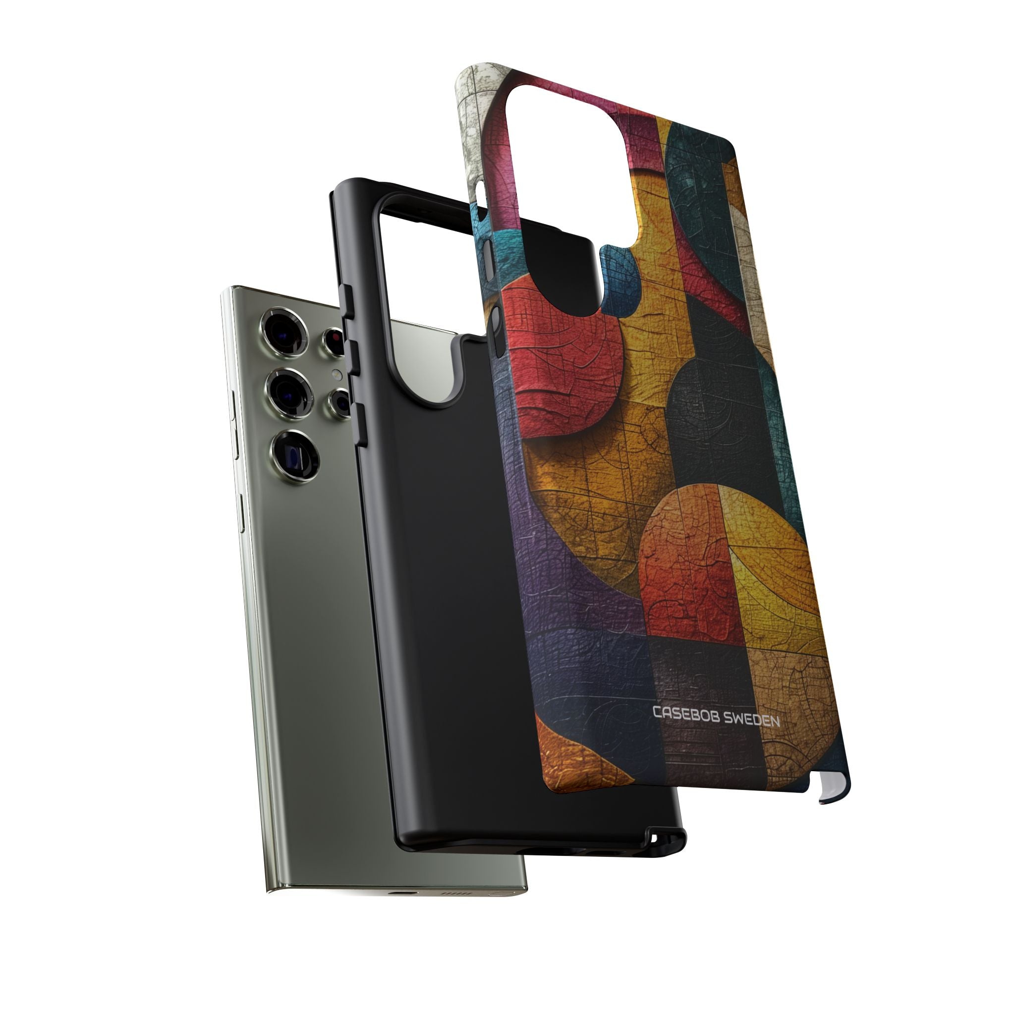 Vibrant Geometric Art - Tough Samsung S23 Phone Case