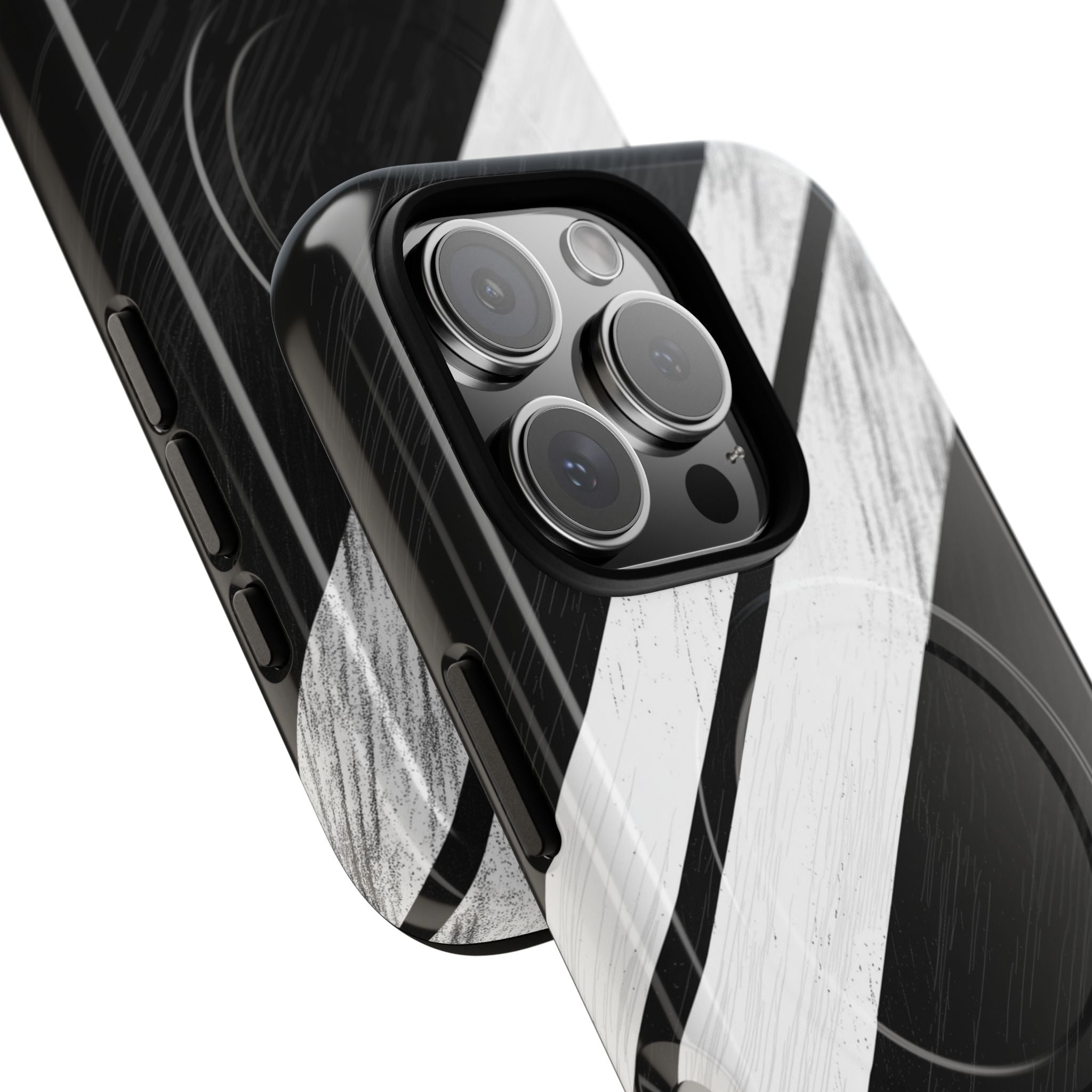 Distressed Stripe Motion iPhone 16 Pro Case - Tough+