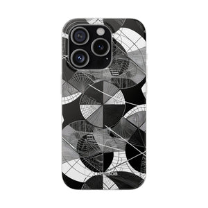 Geometrische Eleganz | Flexible Handyhülle für iPhone