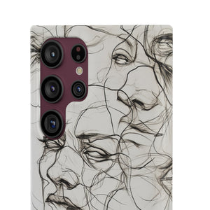 Ethereal Faces | Slim Phone Case for Samsung