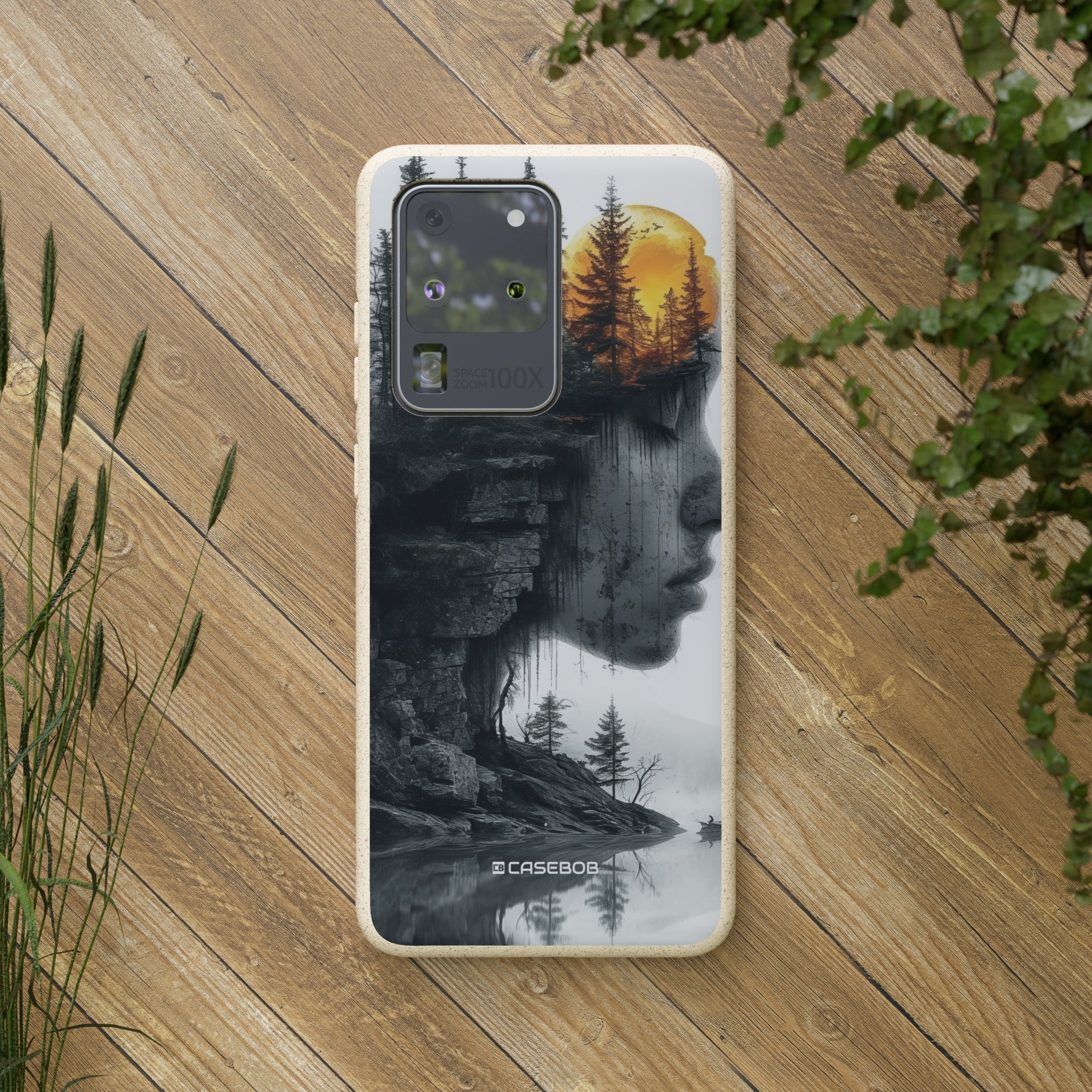 Nature's Reflection | Biodegradable Phone Case