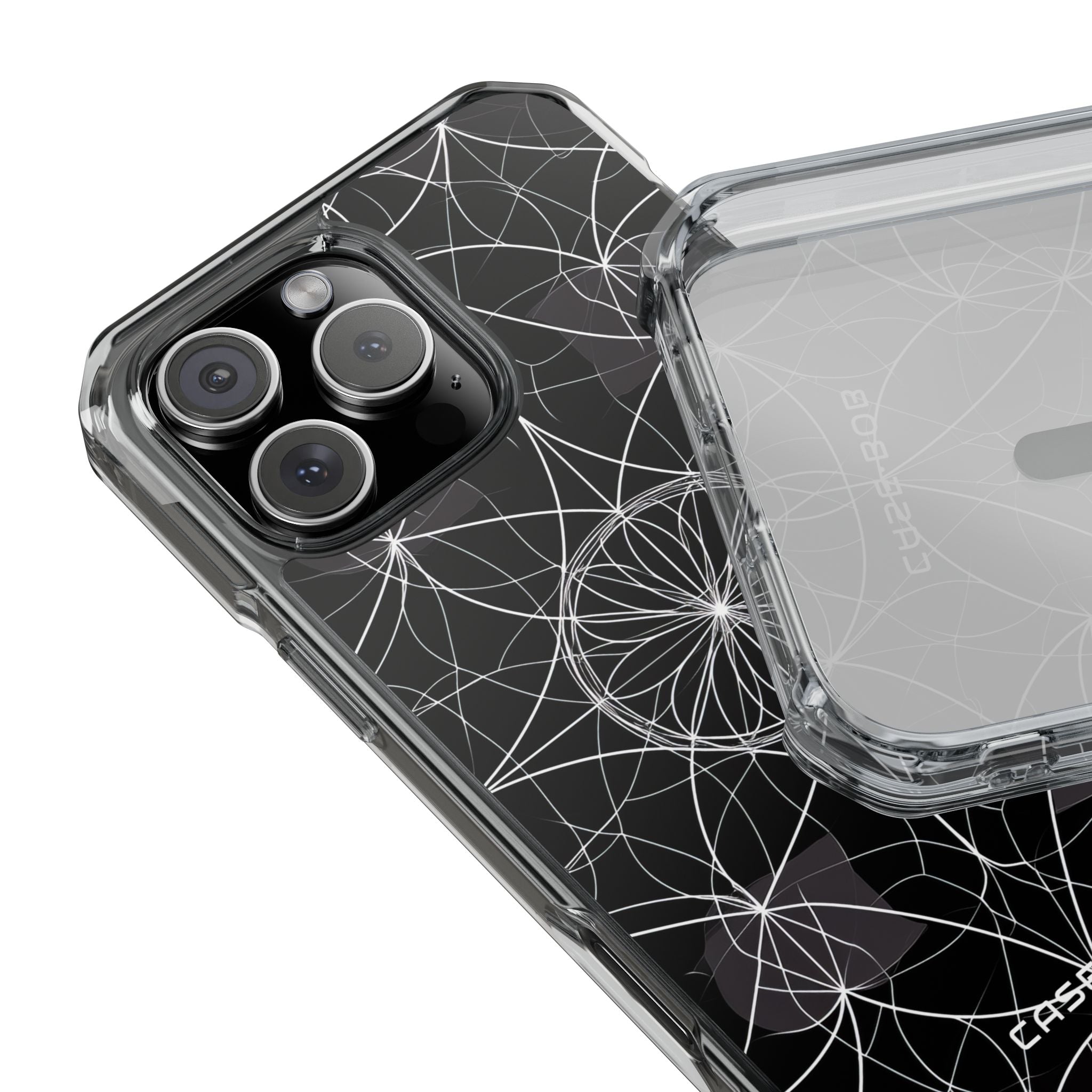 Radiant Petal Orbit iPhone 16 Pro Max Case - Impact