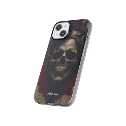 Gothic Skull Crown iPhone 14 Case - Soft