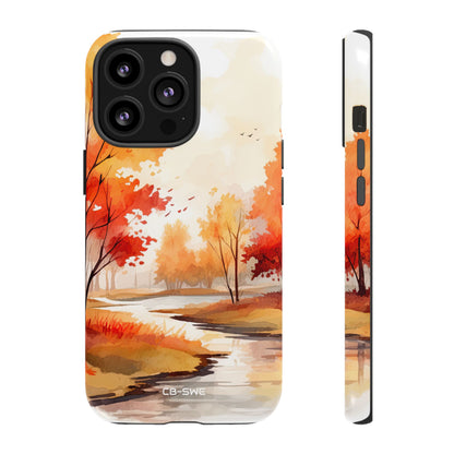 Autumn Leaves Dance - iPhone Case