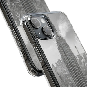 Urban Monoliths – Handyhülle für iPhone (Clear Impact – Magnetisch) 