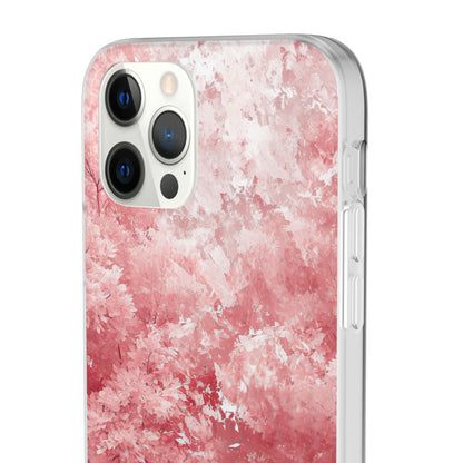 Pantone Rose | Handyhülle für iPhone (Flexible Hülle)