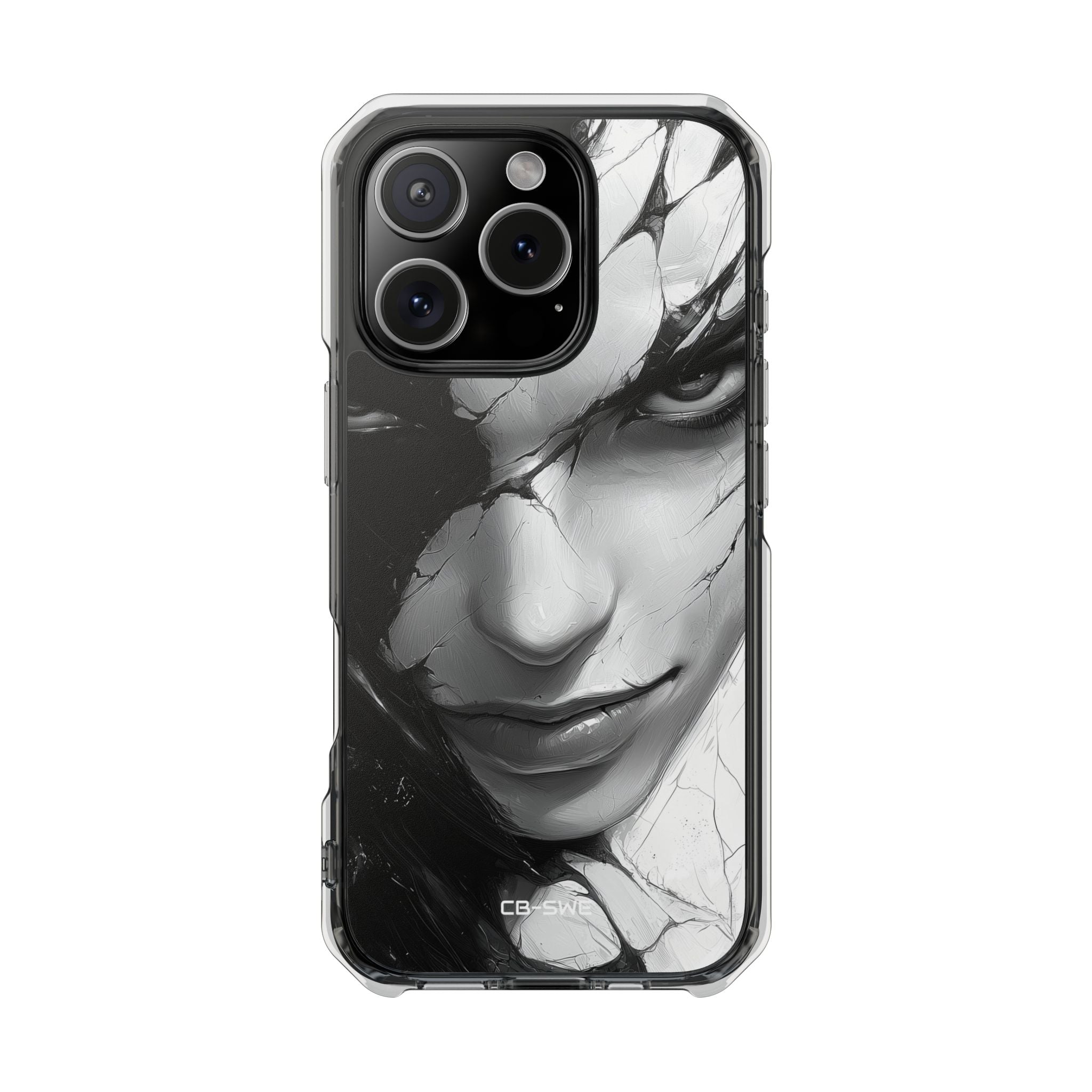 Shattered Gaze Reflects iPhone Case - Impact