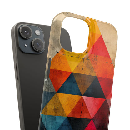 Geometric Energy - Slim iPhone 15 Phone Case