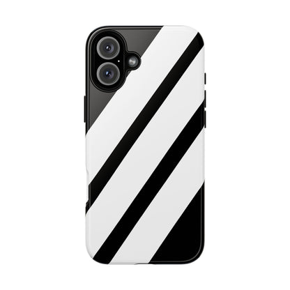 Monochrome Diagonal Symmetry - iPhone Case