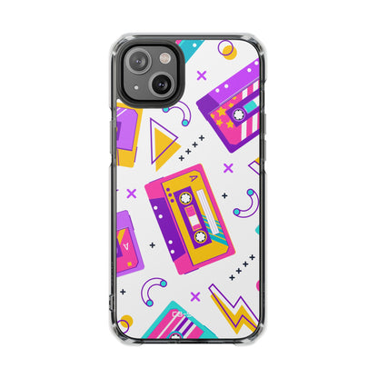 Retro Cassette Chaos iPhone Case - Impact