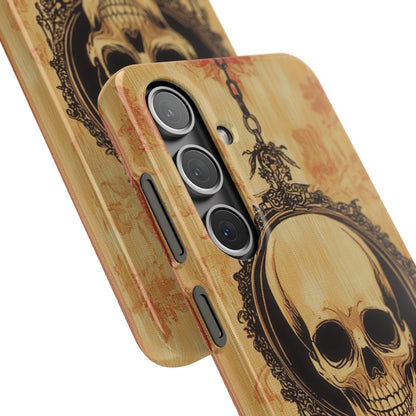 Gothic Skull Elegance Samsung S24 - Slim Phone Case