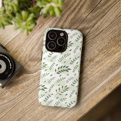 Leafy Branches Intertwine - iPhone Case