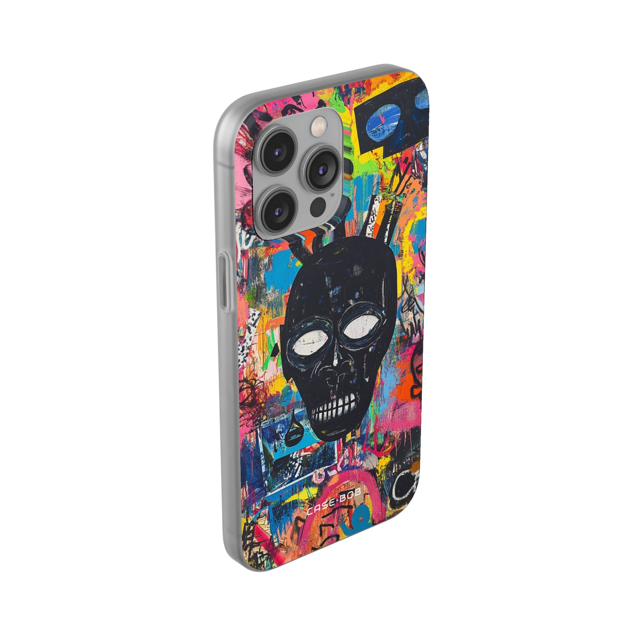 Skull Vortex iPhone 14 Pro Max Case - Soft