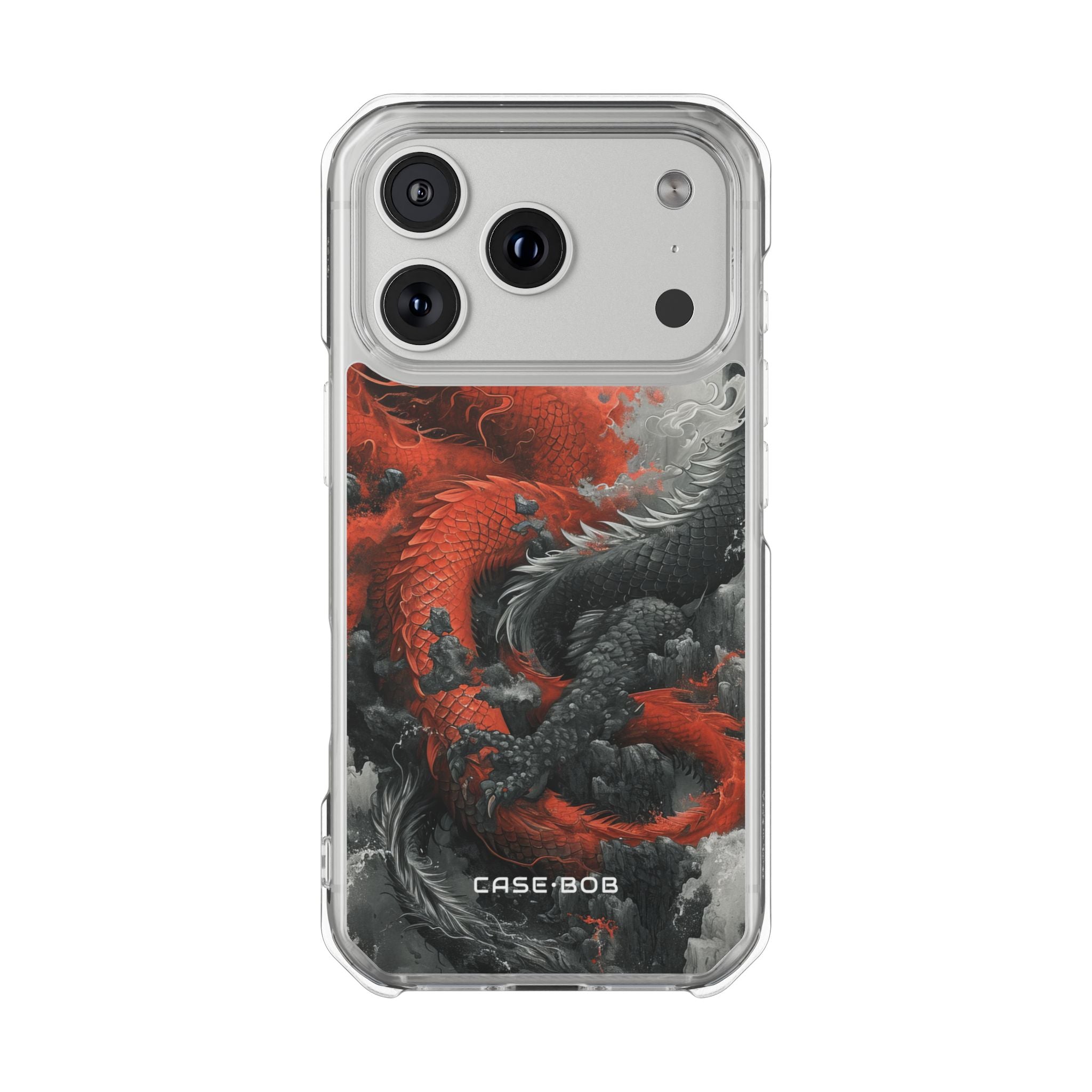 Dragon Confrontation iPhone 17 Pro Case - Impact