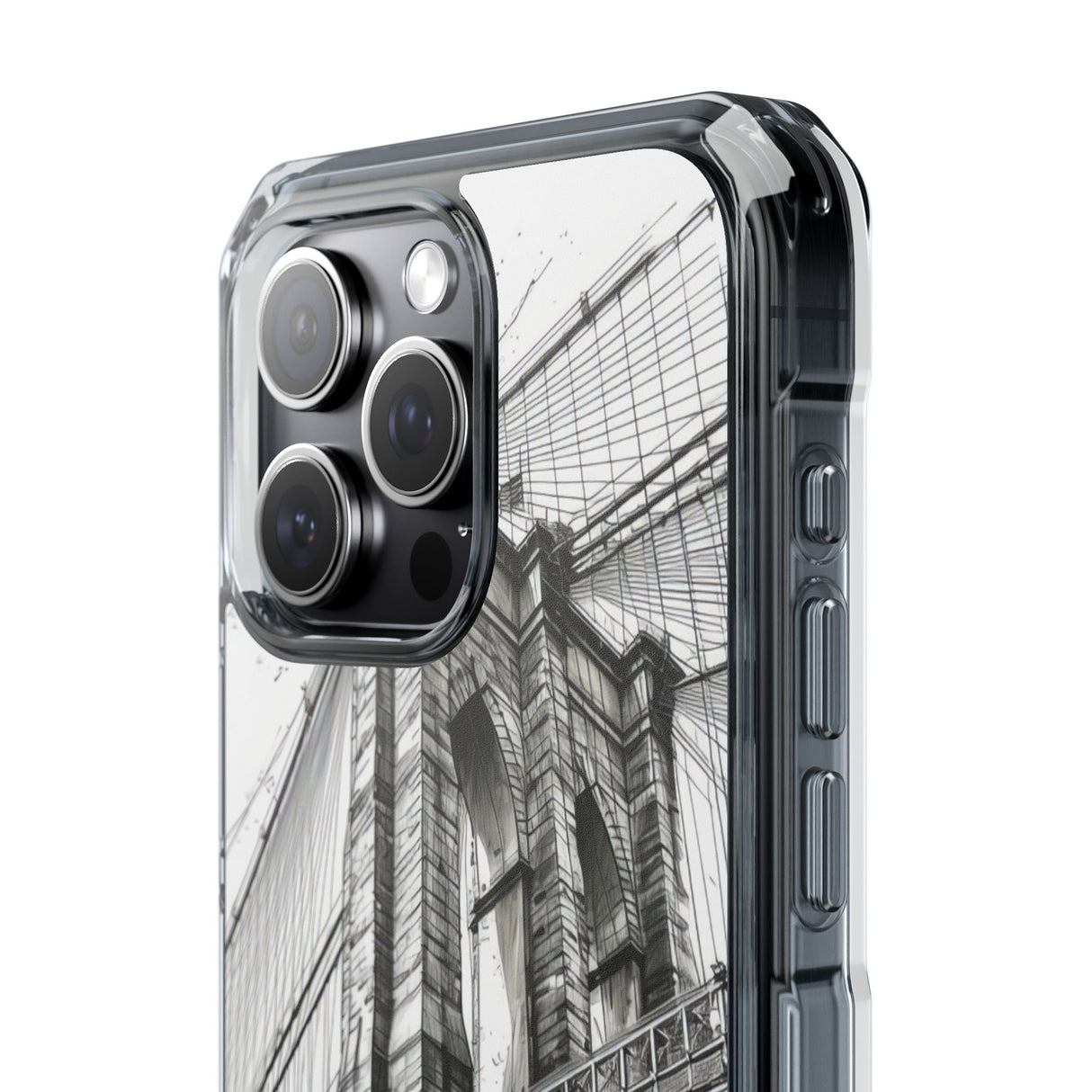 Timeless Architecture - Phone Case for iPhone (Clear Impact - Magnetic)