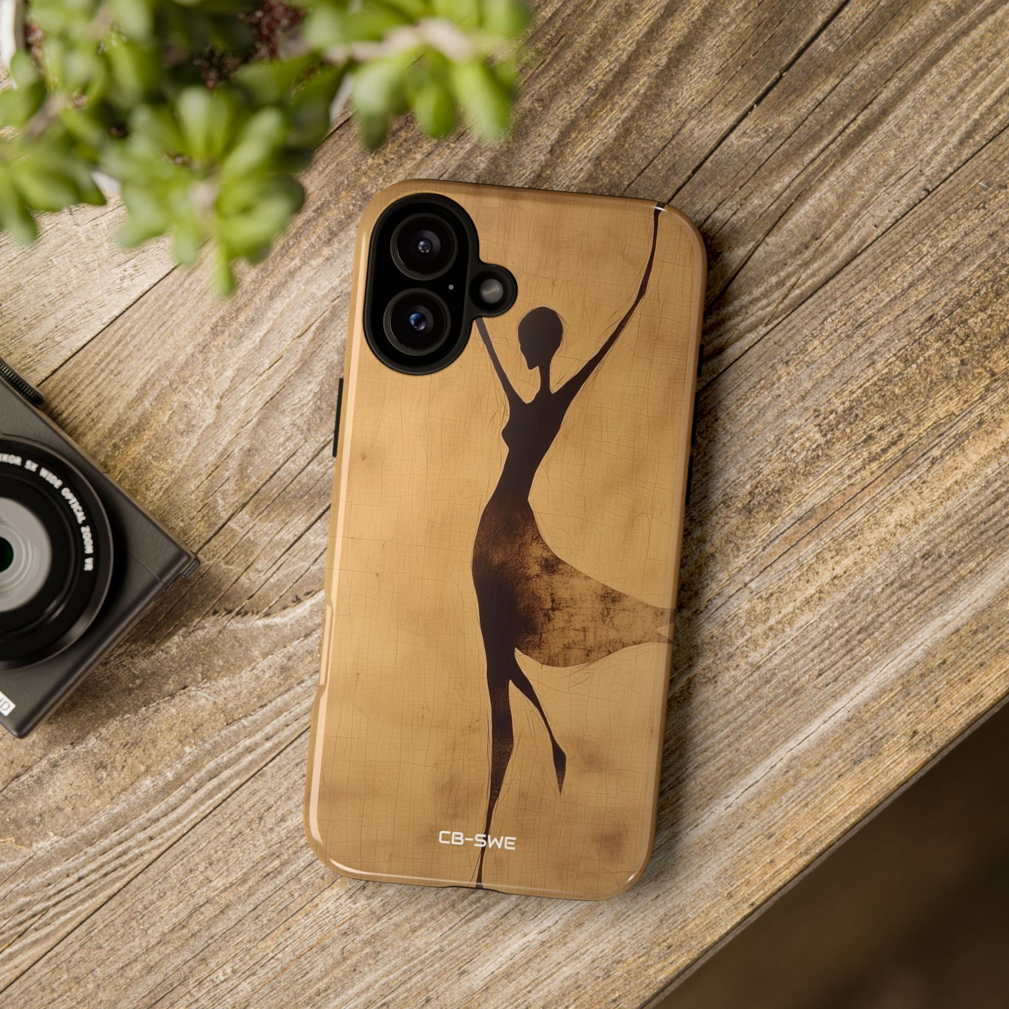 Dancer Shapes Light - iPhone Case