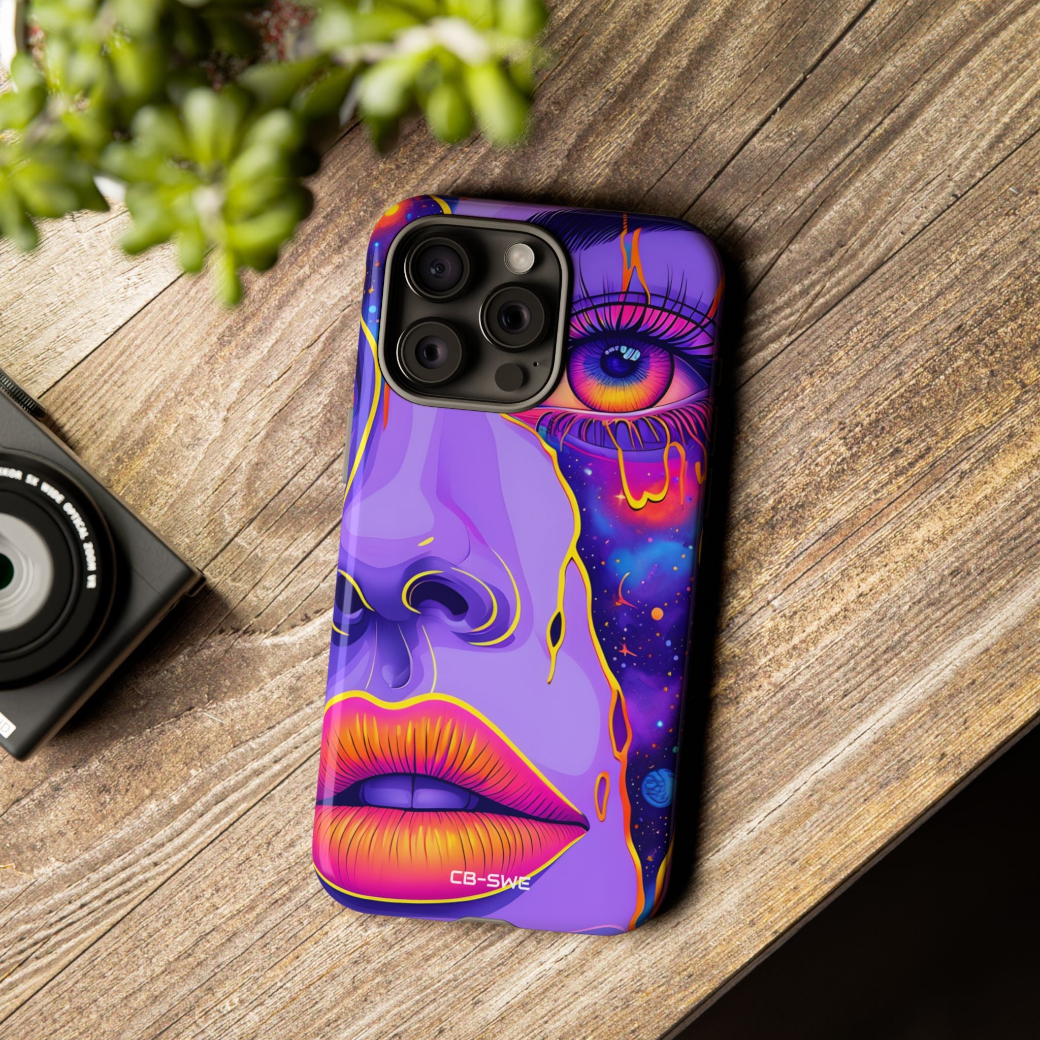 Cosmic Dreamscape Eye - iPhone Case