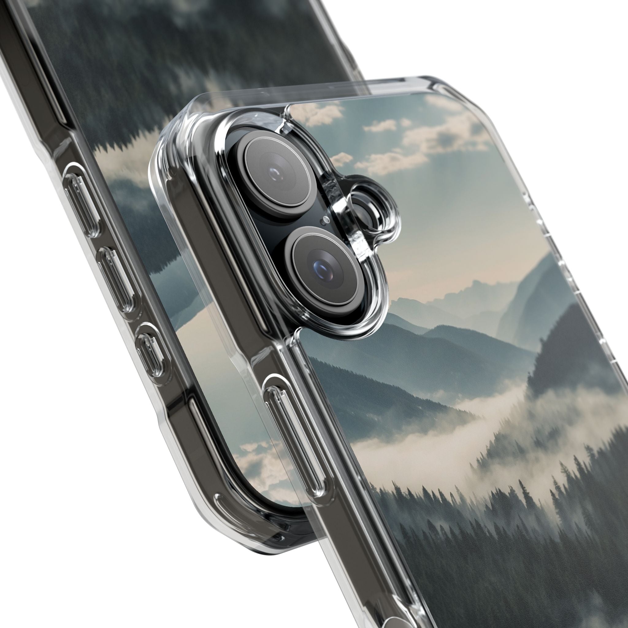 Misty Forest Embrace iPhone Case - Impact