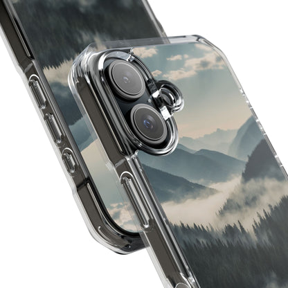 Misty Forest Embrace iPhone Case - Impact