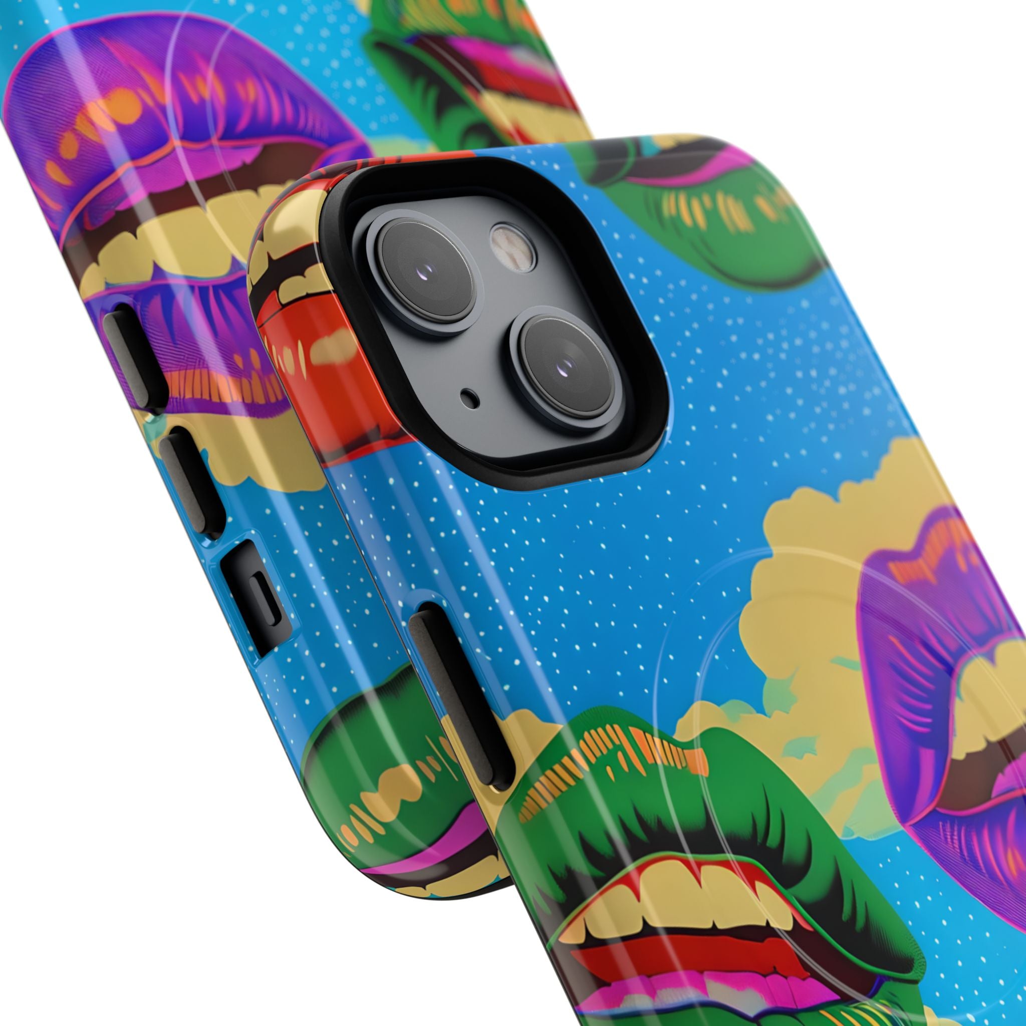 Colorful Lipscape iPhone 14 Case - Tough+