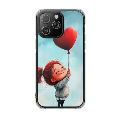Joyful Girl Flies iPhone Case - Impact