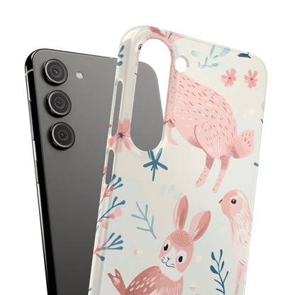 Pastel Whimsical Nature - Slim Samsung S23 Phone Case